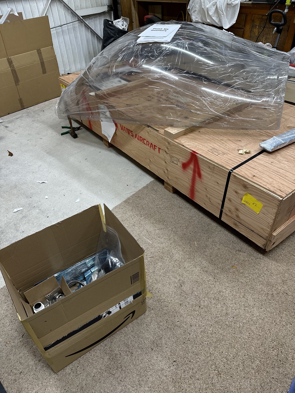 RV7 Finish kit Ian's RV6A & RV7